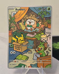 Rowlet fan art card — secret hideout (non-TCG) - SEIM COLLECTS