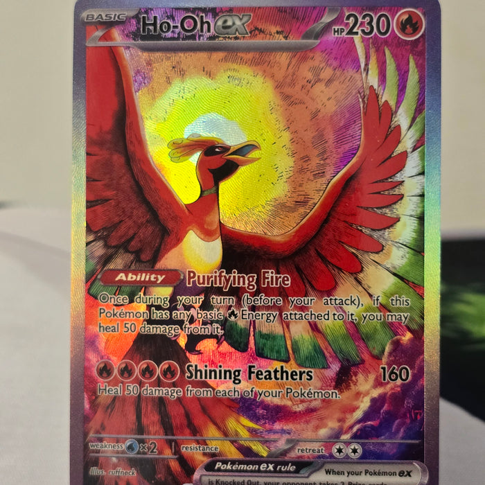 Ho-Oh ex fan art card — golden phoenix (non-TCG) - SEIM COLLECTS