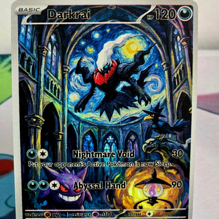 Darkrai fan art card — Starry Night series (non-TCG) - SEIM COLLECTS