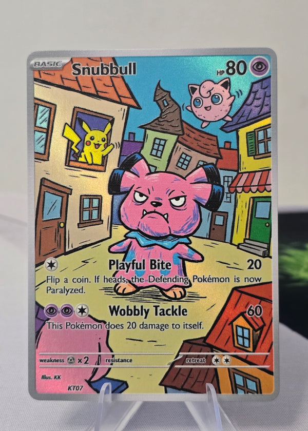 Snubbull fan art card — town (non-TCG) - SEIM COLLECTS