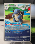 Blastoise Fan Art Card — Crochet Plush (Unofficial, Non-TCG)