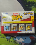 Funko Bitty Pop! Pokémon 4-Pack — Squirtle, Eevee, Growlithe & Psyduck — Mini Vinyl Figures