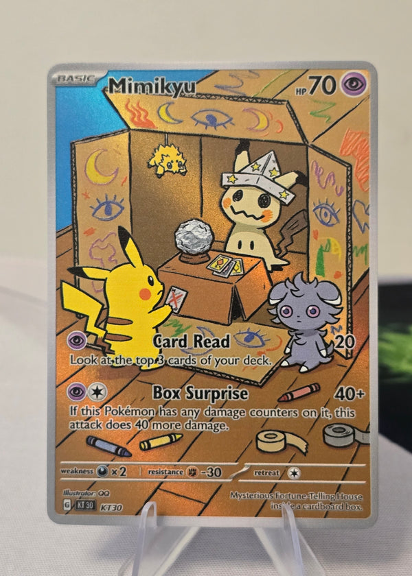Mimikyu fan art card — box surprise (non-TCG) - SEIM COLLECTS