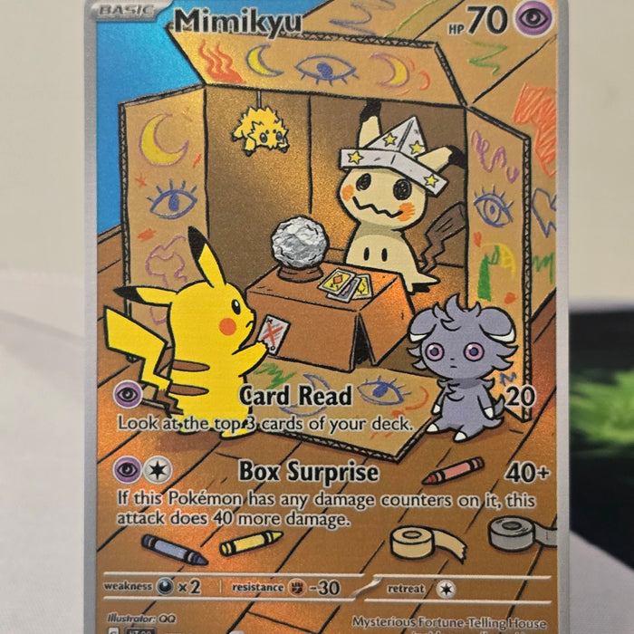 Mimikyu fan art card — box surprise (non-TCG) - SEIM COLLECTS