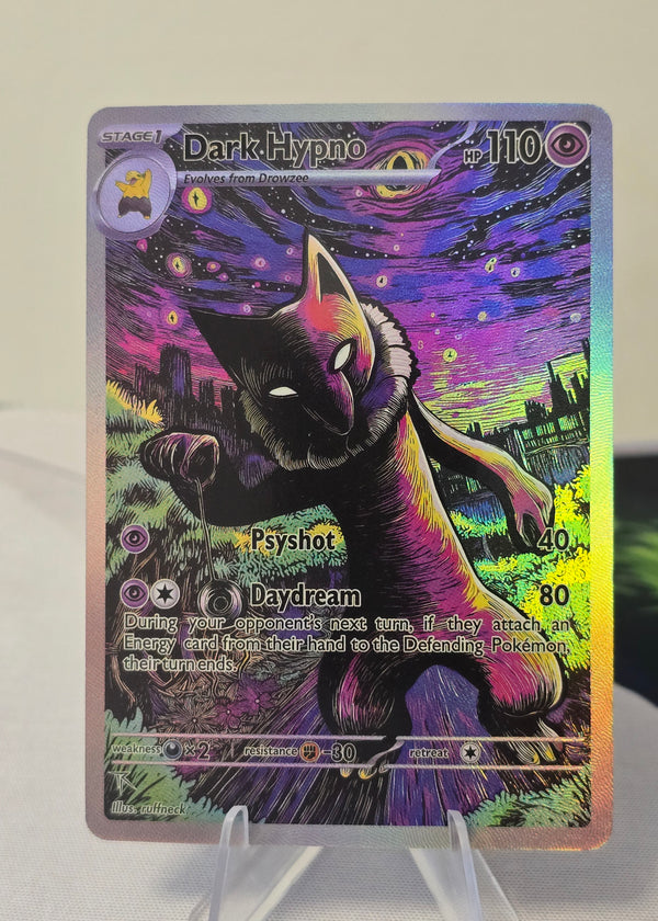 Dark Hypno fan art card — cosmic nightmare (non-TCG) - SEIM COLLECTS