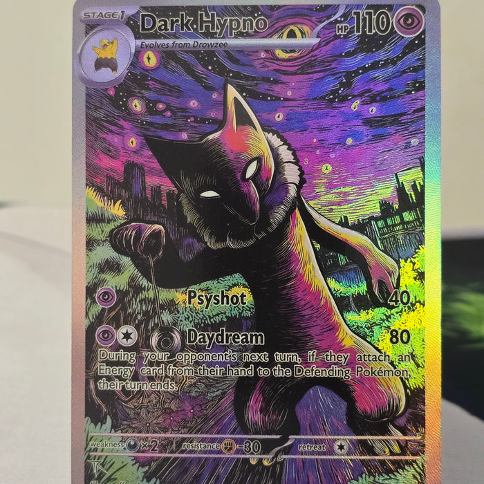 Dark Hypno fan art card — cosmic nightmare (non-TCG) - SEIM COLLECTS