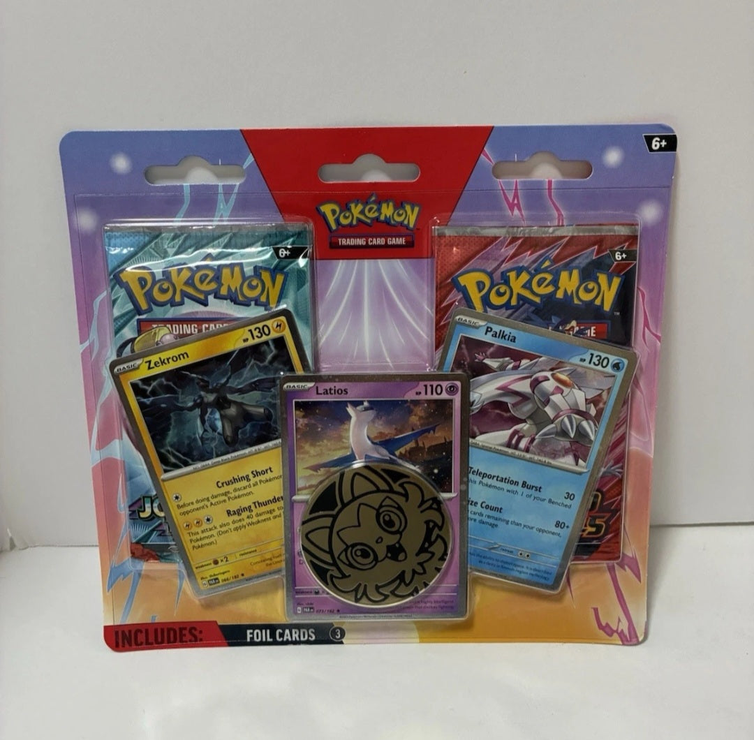 Zekrom, Latios & Palkia Enhanced 2-Pack Blister sealed Pokémon TCG - SEIM COLLECTS