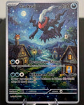 Darkrai Fan Art Card — Starry Night Style (Unofficial, Non-TCG)
