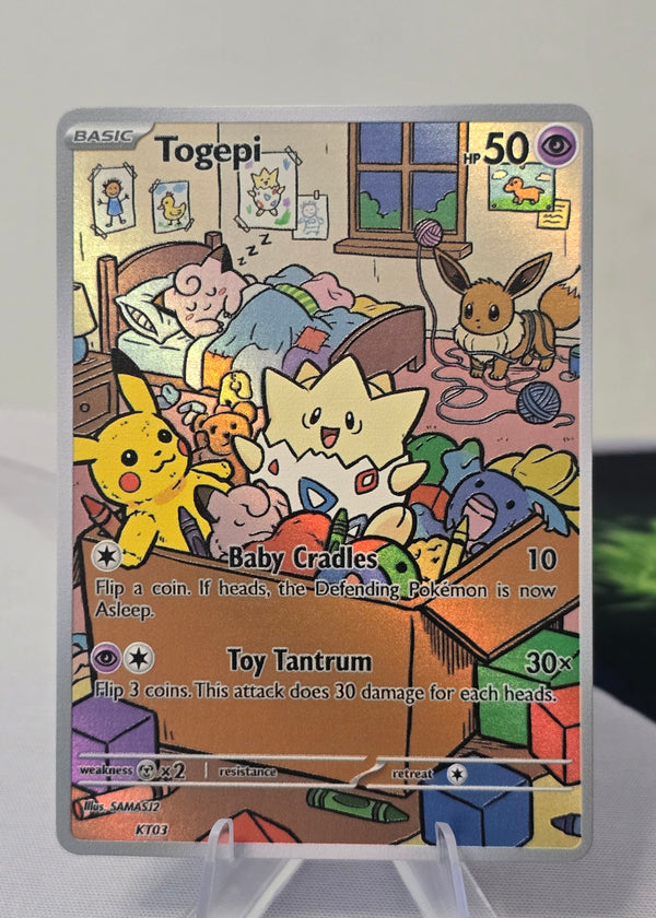 Togepi fan art card — nursery (non-TCG) - SEIM COLLECTS