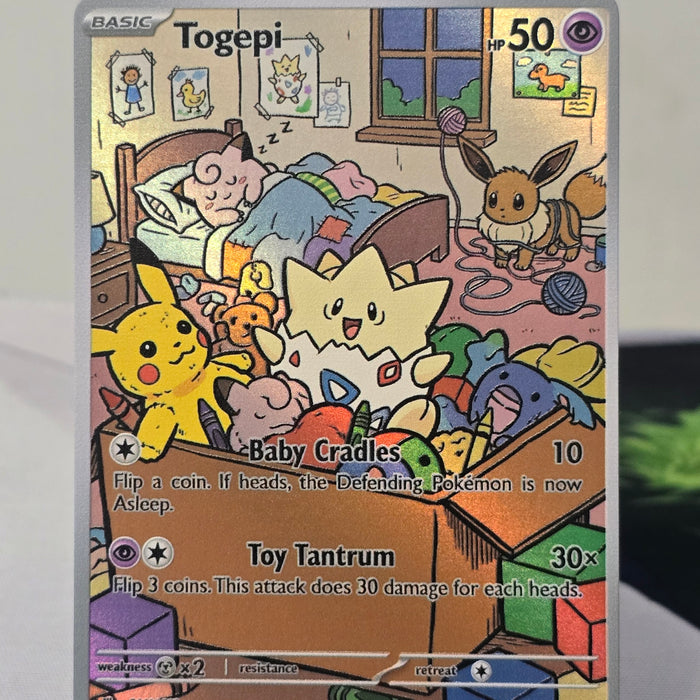 Togepi fan art card — nursery (non-TCG) - SEIM COLLECTS