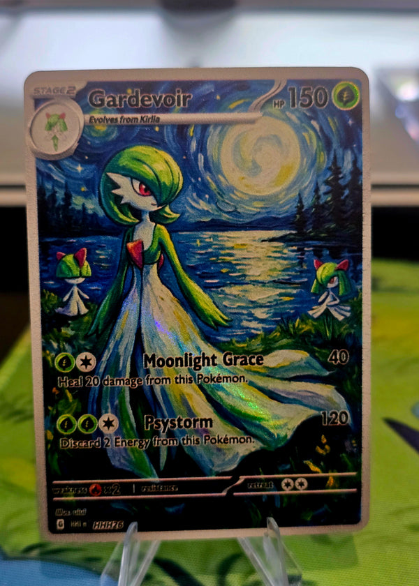 Gardevoir fan art card — Van Gogh starry night (non-TCG) - SEIM COLLECTS