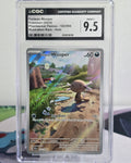 Paldean Wooper #102/094 Illustration Rare — Phantasmal Flames — CGC 9.5 Mint+