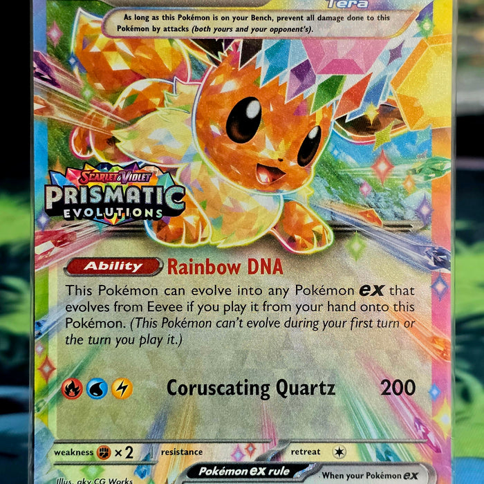 Pokémon TCG: Eevee ex #075/131 Special Illustration Rare — Prismatic Evolutions (2025) — Near Mint