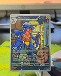 Garchomp Fan Art Card — Midnight Feast Snack Attack (Unofficial, Non-TCG)