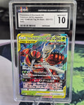Pheromosa & Buzzwole GX #001/173 — TAG TEAM GX: Tag All Stars [Japanese] (2019) — CGC 10 Gem Mint