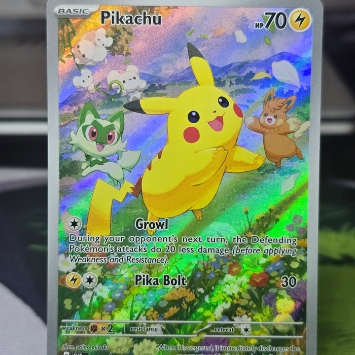 Pokémon TCG: Pikachu #088 — SVP Black Star Promo (2024) — Raw, Near Mint