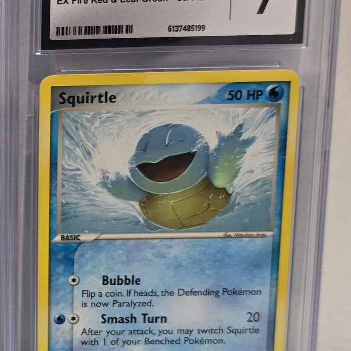 Squirtle #83/112 — EX FireRed & LeafGreen (2004) — CGC 7 Near Mint