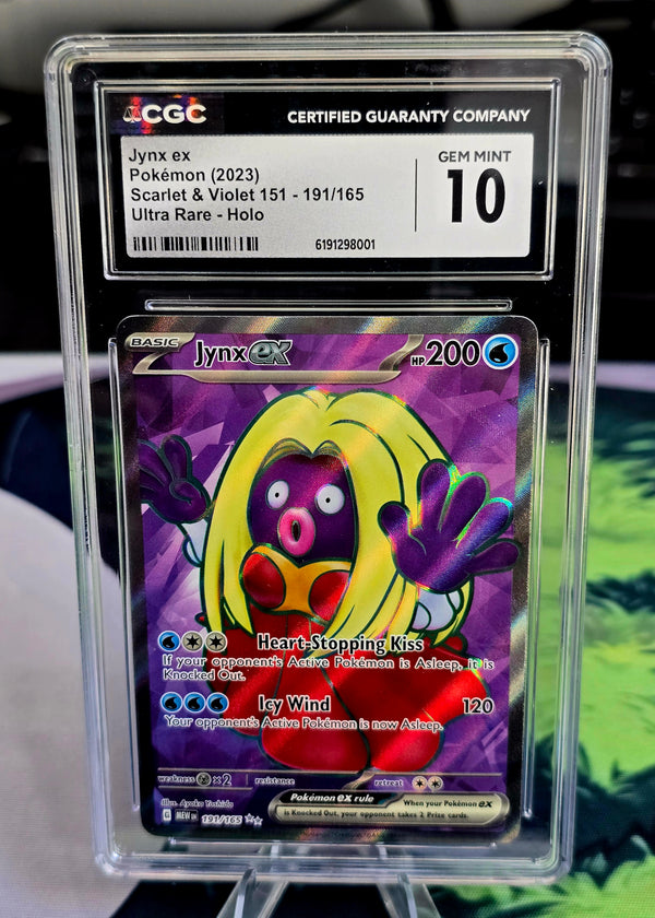 Jynx ex 191/165 Scarlet & Violet 151 CGC 10 - SEIM COLLECTS