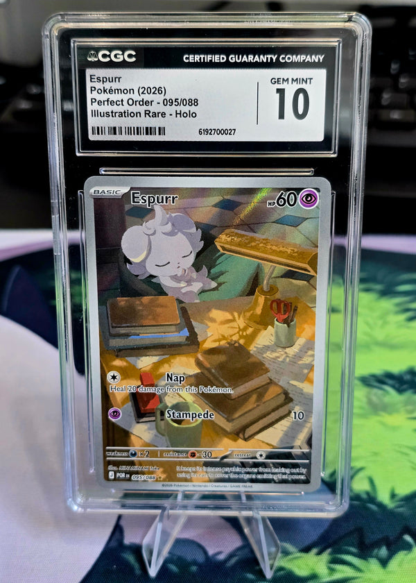 Espurr 095/088 Perfect Order Illustration Rare CGC 10 - SEIM COLLECTS
