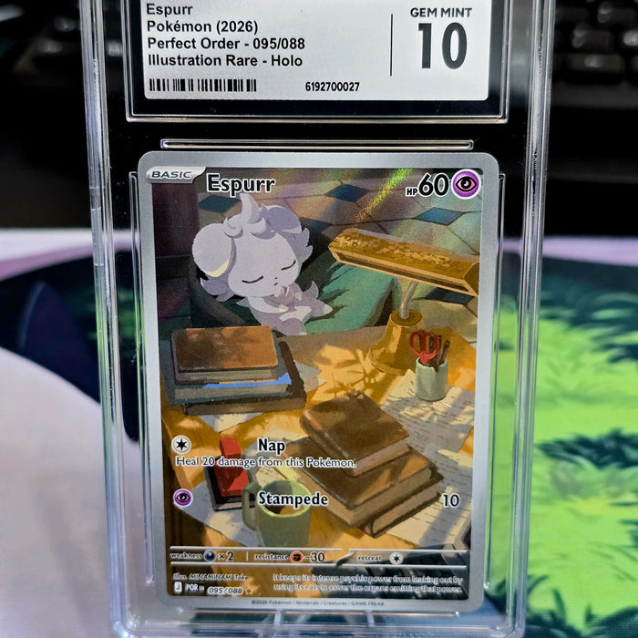 Espurr 095/088 Perfect Order Illustration Rare CGC 10 - SEIM COLLECTS
