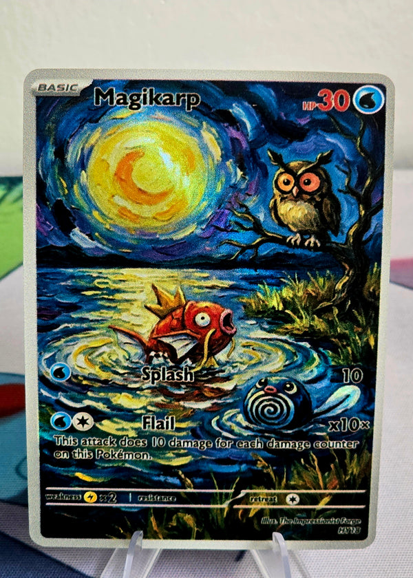 Magikarp fan art card — Starry Night series (non-TCG) - SEIM COLLECTS