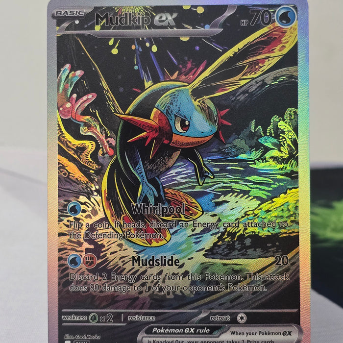 Mudkip fan art card — mudslide (non-TCG) - SEIM COLLECTS