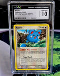 Azurill 20/113 EX Delta Species CGC 10 - SEIM COLLECTS