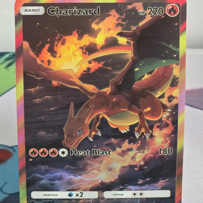 Charizard fan art card — storm blaze (non-TCG) - SEIM COLLECTS