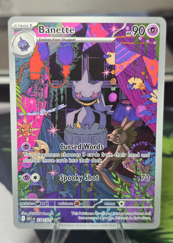 Pokémon TCG: Banette #234/217 — Ascended Heroes ASC (2026) — Raw, Near Mint