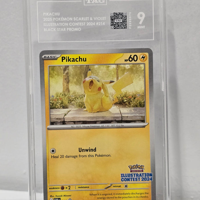 Pikachu 214 Illustration Contest 2024 promo TAG 9 - SEIM COLLECTS