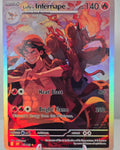 Luffy's Infernape fan art card — anime crossover (non-TCG) - SEIM COLLECTS
