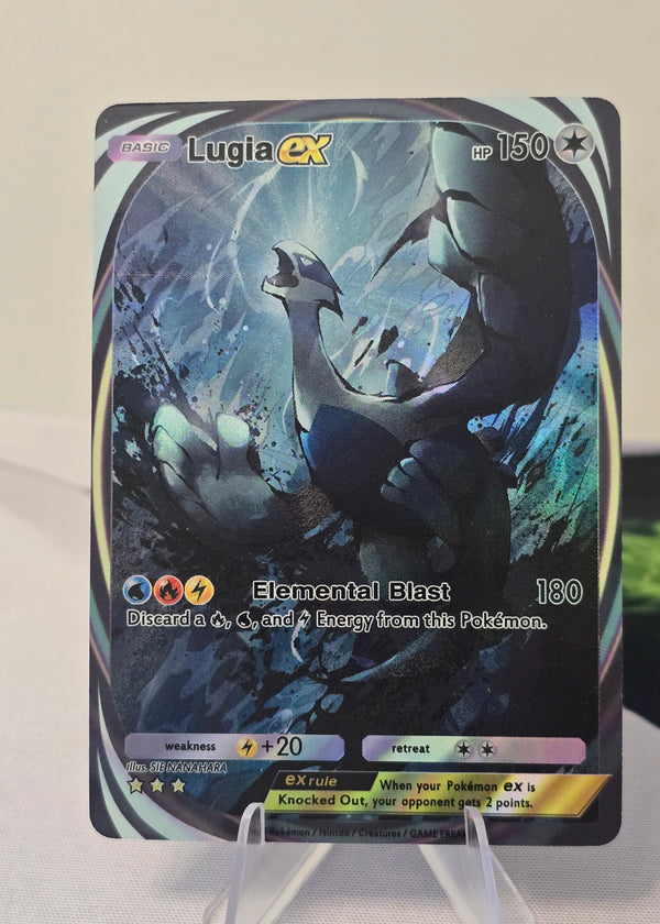 Lugia fan art card — elemental blast (non-TCG) - SEIM COLLECTS