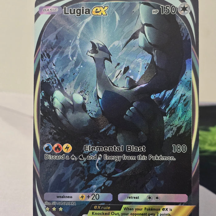 Lugia fan art card — elemental blast (non-TCG) - SEIM COLLECTS