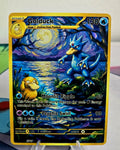 Golduck fan art card — Starry Night series (non-TCG) - SEIM COLLECTS