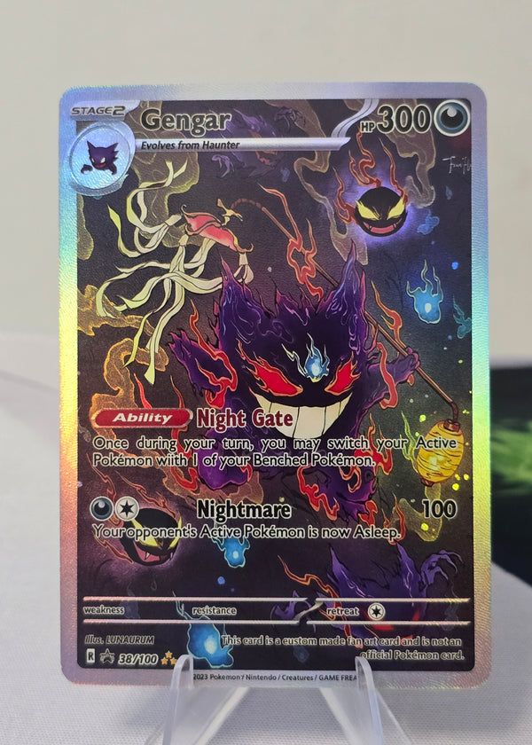 Gengar fan art card — night gate (non-TCG) - SEIM COLLECTS