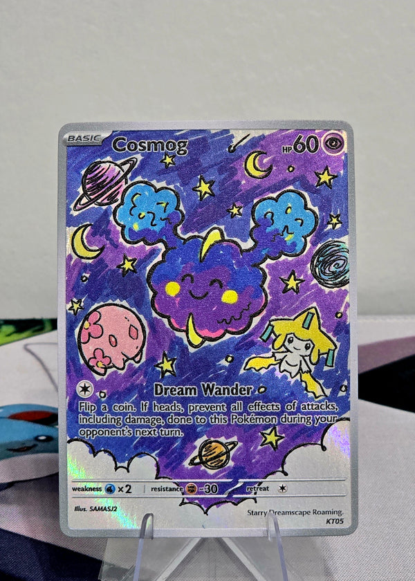 Cosmog Fan Art Card — Starry Dreamscape Series (Unofficial, Non-TCG)