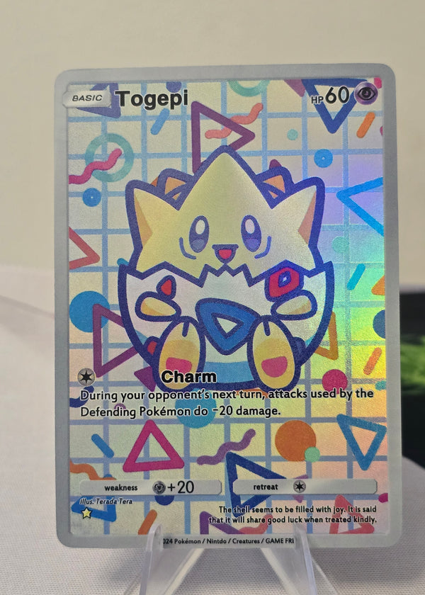 Togepi fan art card — charm (non-TCG) - SEIM COLLECTS
