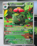 Venusaur Fan Art Card — Crochet Plush (Unofficial, Non-TCG)