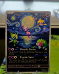 Mew fan art card — Van Gogh starry night (non-TCG) - SEIM COLLECTS