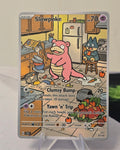 Slowpoke fan art card — messy kitchen (non-TCG) - SEIM COLLECTS