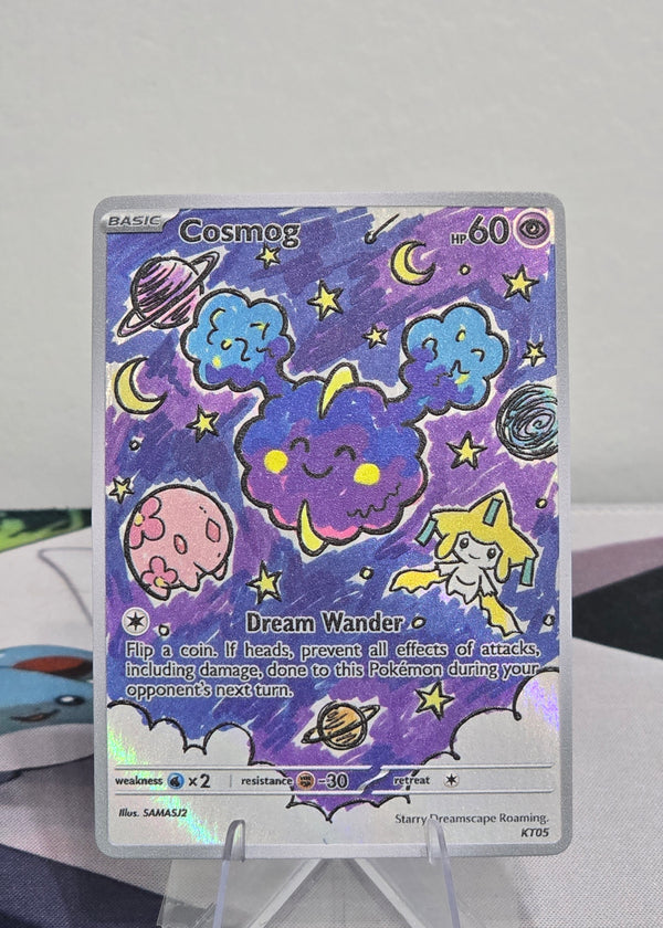 Cosmog fan art card — Starry Dreamscape series (non-TCG) - SEIM COLLECTS