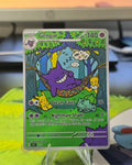 Gengar Fan Art Card — Nightmare Shade Hammock Dreams (Unofficial, Non-TCG)