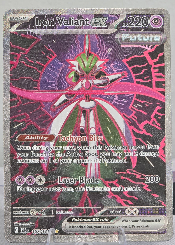 Iron Valiant ex 157/131 Prismatic Evolutions SIR - SEIM COLLECTS
