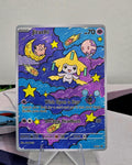 Jirachi Fan Art Card — Starry Dreamscape Series (Unofficial, Non-TCG)