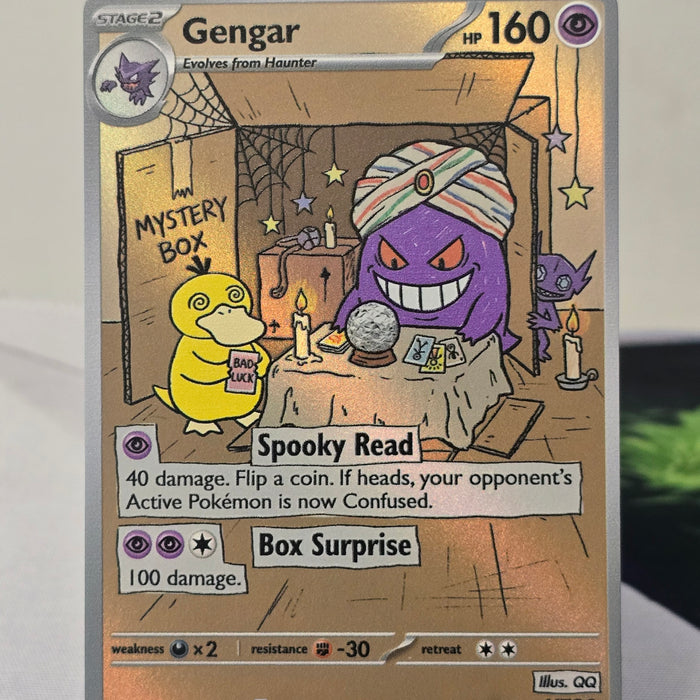 Gengar fan art card — mystery box (non-TCG) - SEIM COLLECTS