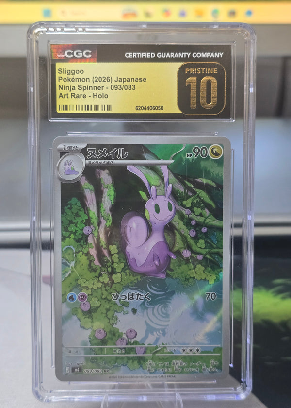 Sliggoo #093/083 — Japanese Ninja Spinner (2026) — CGC 10 Pristine