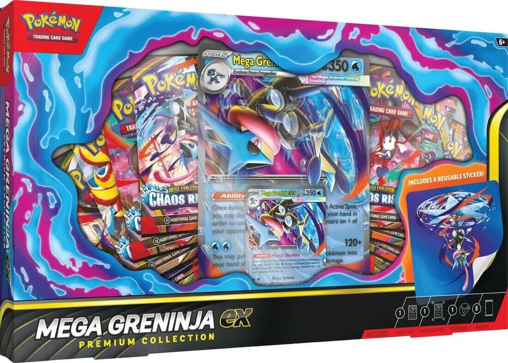Mega Greninja ex Premium Collection - SEIM COLLECTS