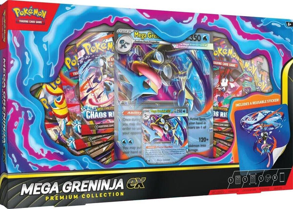 Mega Greninja ex Premium Collection - SEIM COLLECTS