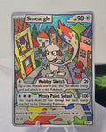 Smeargle fan art card — paint town (non-TCG) - SEIM COLLECTS