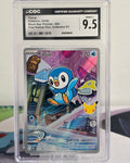 Piplup #042 — First Partner Illustration Collection Promo — CGC 9.5 Mint+